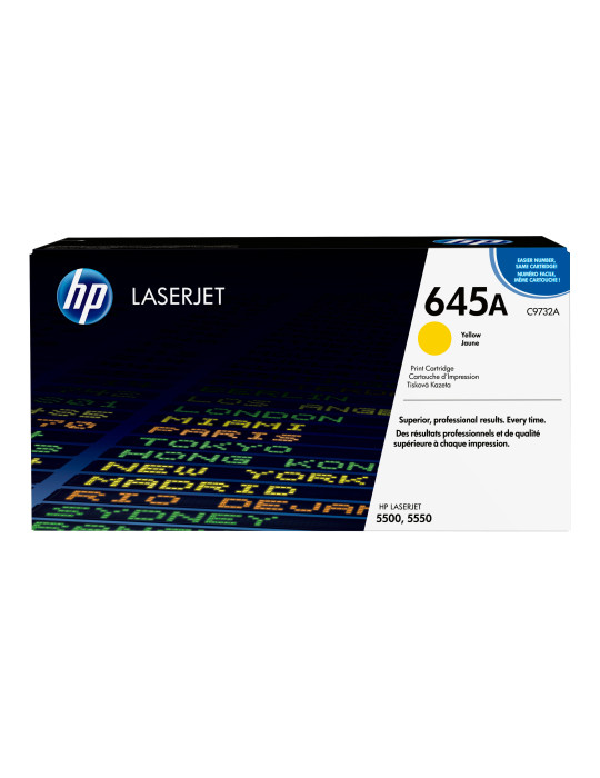 HP 645A Yellow Original LaserJet Toner Cartridge