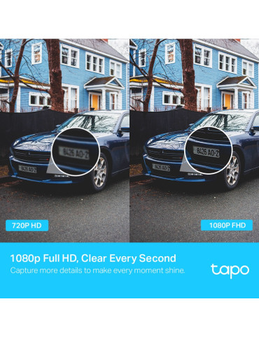 TP-Link Tapo C500 Kupol-formad IP-säkerhetskamera Utomhus 1920 x 1080 pixlar Tak TP-Link Tapo C500 Kupol-formad IP-säkerhetskamera Utomhus 1920 x 1080 pixlar Tak