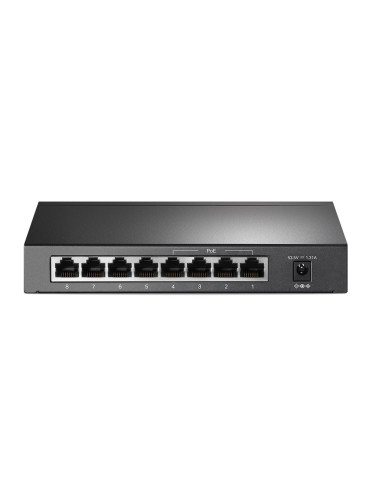 TP-Link TL-SF1008P Unmanaged Fast Ethernet (10 100) Power over Ethernet (PoE) Black