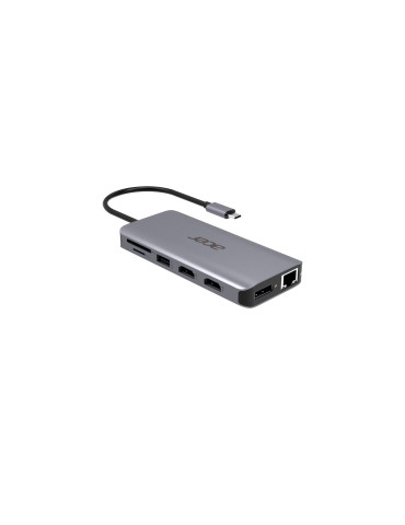 Acer 12-in-1 Type-C Dongle Kabel USB 3.2 Gen 1 (3.1 Gen 1) Type-C Silver Acer 12-in-1 Type-C Dongle Kabel USB 3.2 Gen 1 (3.1 Gen 1) Type-C Silver