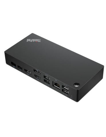 Lenovo ThinkPad Universal Thunderbolt 4 Smart Dock Wired Black