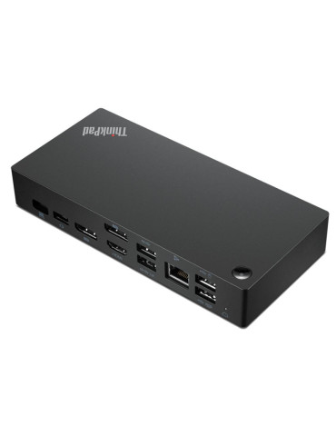 Lenovo ThinkPad Universal USB-C Smart Dock Kabel USB 3.2 Gen 2 (3.1 Gen 2) Type-C Svart