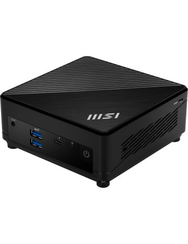 MSI Cubi 5 12M-001EU tietokone työasema Intel® Core™ i7 i7-1255U 16 GB DDR4-SDRAM 512 GB SSD Windows 11 Home Mini PC musta