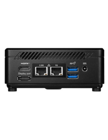 MSI Cubi 5 12M-003EU Intel® Core™ i5 i5-1235U 8 GB DDR4-SDRAM 512 GB SSD Windows 11 Home Mini PC musta