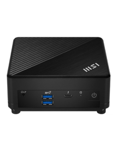 MSI Cubi 5 12M-003EU Intel® Core™ i5 i5-1235U 8 GB DDR4-SDRAM 512 GB SSD Windows 11 Home Mini PC musta