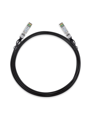 TP-Link TL-SM5220-3M InfiniBand fibre optic cable 118.1" (3 m) SFP+ DAC Black