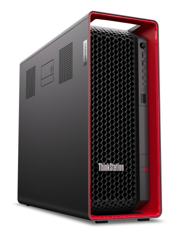 Lenovo ThinkStation P8 AMD Ryzen Threadripper PRO 7945WX 64 GB DDR5-SDRAM 1 TB SSD Windows 11 Pro Tower Workstation Black