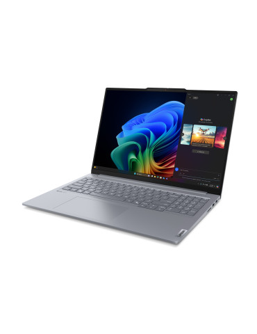 Lenovo ThinkBook 16 G7 QOY Copilot+ PC Qualcomm Snapdragon X1P-42-100 Bärbar dator 40,6 cm (16") WUXGA 16 GB LPDDR5x-SDRAM 512