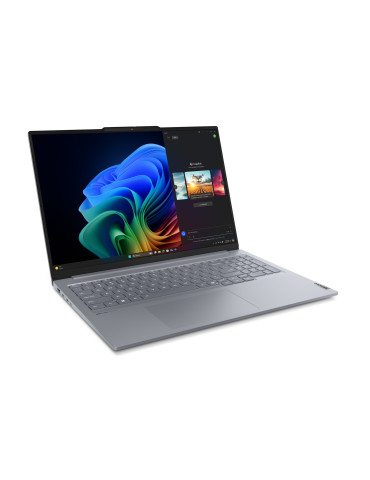 Lenovo ThinkBook 16 G7 QOY Copilot+ PC Qualcomm Snapdragon X1P-42-100 Bärbar dator 40,6 cm (16") WUXGA 16 GB LPDDR5x-SDRAM 512
