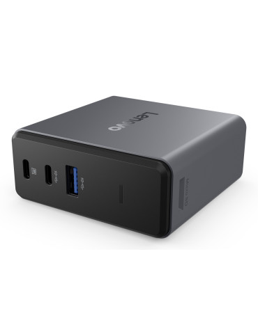 Lenovo X9 Charging GaN Dock Wired USB 3.2 Gen 2 (3.1 Gen 2) Type-C Gray