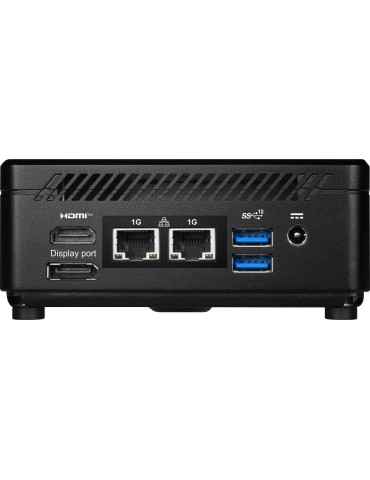MSI CUBI N ADL S-226BEU PC workstation barebone 0.69L sized PC Black N200 MSI CUBI N ADL S-226BEU PC workstation barebone 0.69L sized PC Black N200