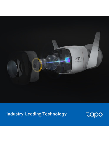 TP-Link Tapo C325WB Projektil (form) IP-säkerhetskamera Inomhus & utomhus 2688 x 1520 pixlar Vägg