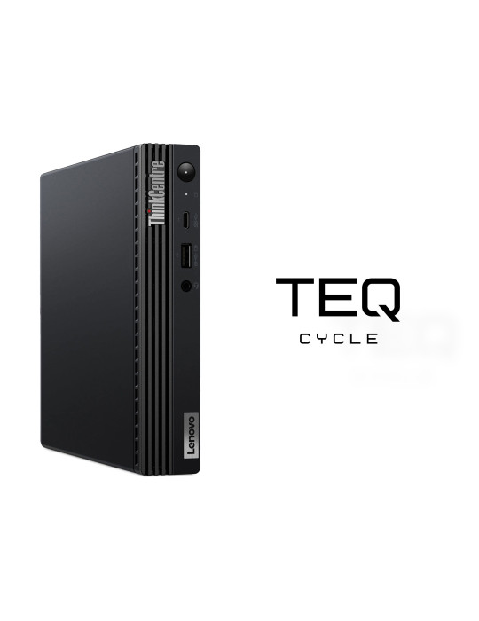 Teqcycle Lenovo ThinkCentre M90Q Intel® Core™ i5 i5-10500T 16 GB 256 GB SSD Windows 11 Pro Mini PC Mini-PC Svart