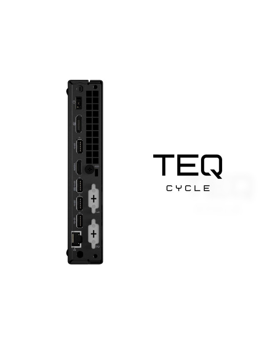 Teqcycle Lenovo ThinkCentre M90Q Intel® Core™ i5 i5-10500T 16 GB 256 GB SSD Windows 11 Pro Mini PC Mini-PC Svart