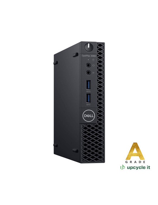 upcycle it Dell Inc. OptiPlex 3060 (Refurbished) A Intel® Core™ i5 i5-8400T 16 GB 256 GB SSD Windows 11 Pro Mini-PC Svart