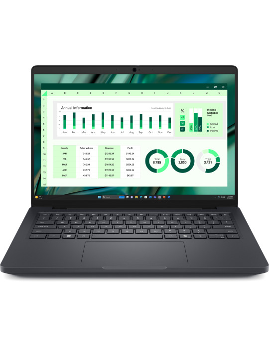 DELL Pro Max 14 MC14250 Intel Core Ultra 7 265H Mobiilityöasema 35,6 cm (14") Full HD+ 16 GB LPDDR5x-SDRAM 512 GB SSD NVIDIA