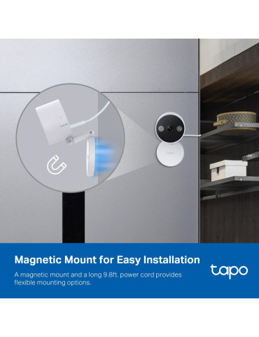 TP-Link Tapo C120 IP security camera Indoor & outdoor 2560 x 1440 pixels Ceiling Wall Desk