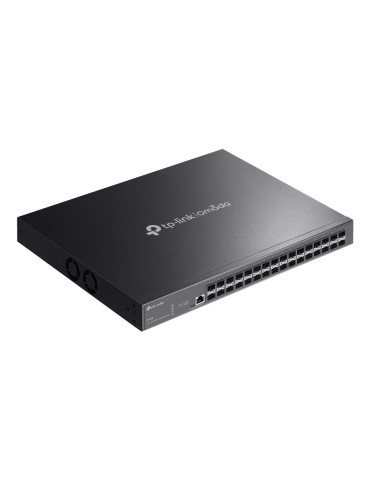 TP-Link Omada SX3032F nätverksswitchar hanterad L2+ Svart TP-Link Omada SX3032F nätverksswitchar hanterad L2+ Svart