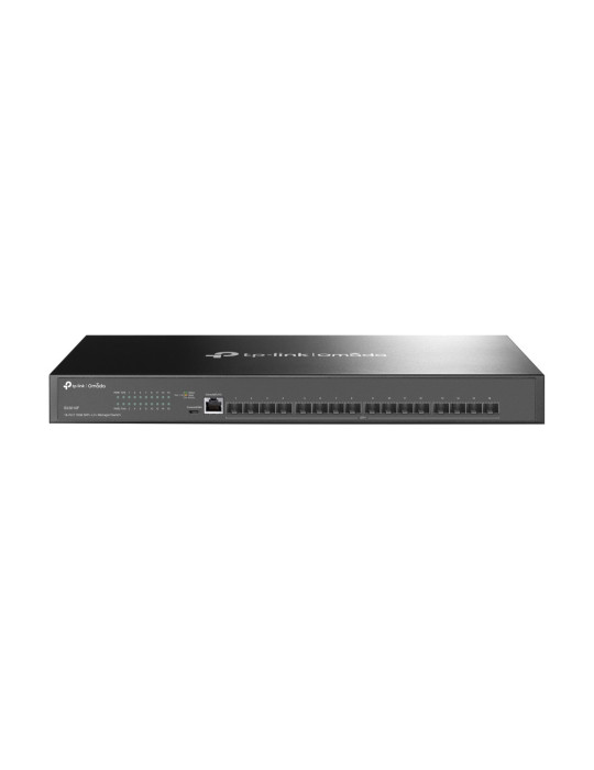 TP-Link Omada SX3016F verkkokytkin Hallittu L2+ L3 musta
