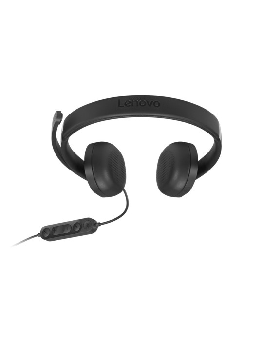 Lenovo VoIP Headset 5000 Kuulokkeet Langallinen Pääpanta Toimisto puhelukeskus USB Type-C musta