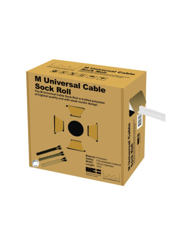 Multibrackets 2537 kabelmantel Vit