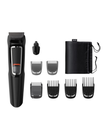 Philips MULTIGROOM Series 3000 8 työkalua, 8-in-1, kasvot ja hiukset