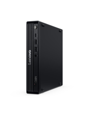 Lenovo ThinkCentre M70q Gen 6 Intel Core Ultra 5 225T 16 GB DDR5-SDRAM 512 GB SSD Windows 11 Pro Mini PC musta