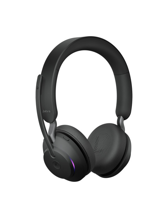 Jabra Evolve2 65 Headset Wireless Head-band Office Call center USB Type-C Bluetooth Black