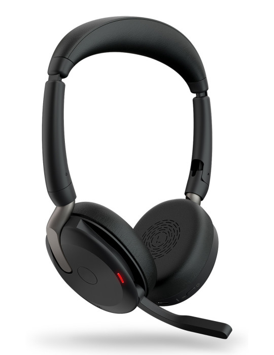 Jabra Evolve2 65 Flex Headset Wired & Wireless Head-band Office Call center Bluetooth Black