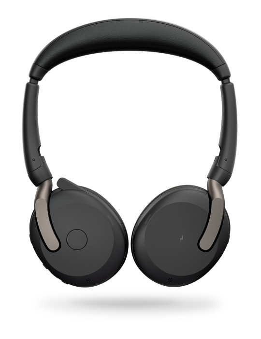 Jabra Evolve2 65 Flex Headset Wired & Wireless Head-band Office Call center Bluetooth Black