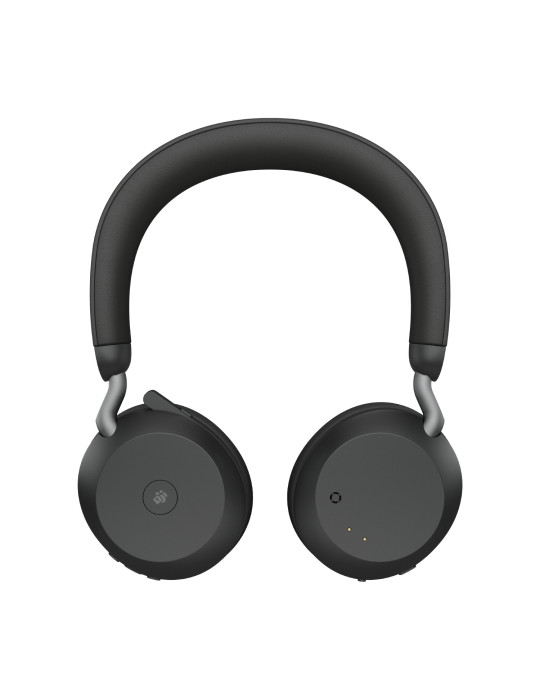 Jabra Evolve2 75 Headset Wireless Head-band Office Call center Bluetooth Black