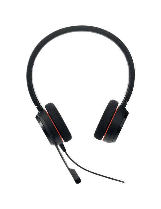 Jabra Evolve 20 Headset Wired Head-band Office Call center USB Type-C   USB Type-A Black