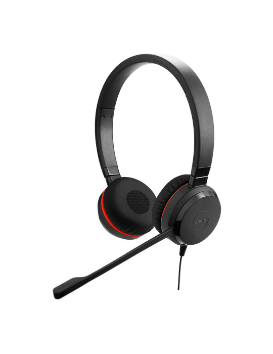 Jabra Evolve 20 SE Headset Wired Head-band Office Call center USB Type-C   USB Type-A Black