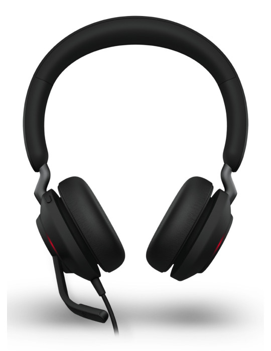 Jabra Evolve2 40 SE Headset Wired Head-band Calls Music USB Type-C   USB Type-A Black