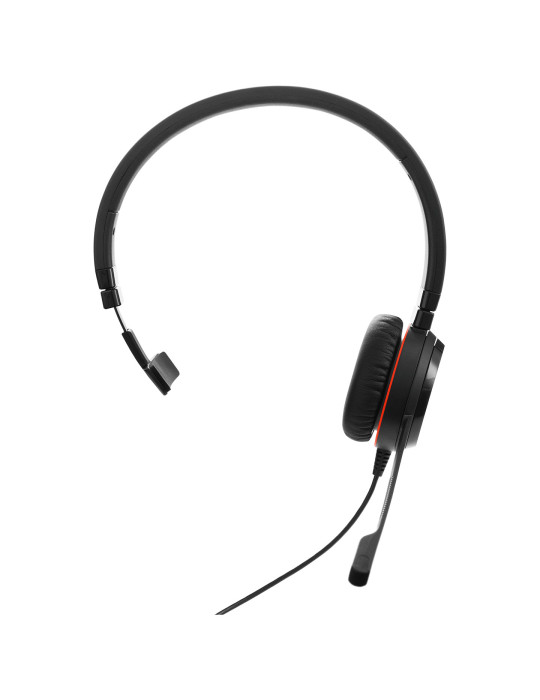 Jabra Evolve 20 SE Headset Kabel Huvudband Kontor callcenter USB Type-C   USB Type-A Svart
