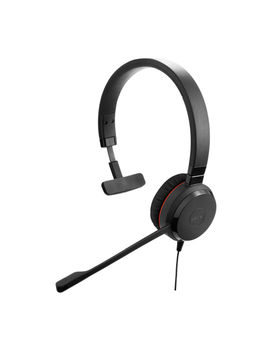 Jabra Evolve 20 SE Headset Kabel Huvudband Kontor callcenter USB Type-C   USB Type-A Svart