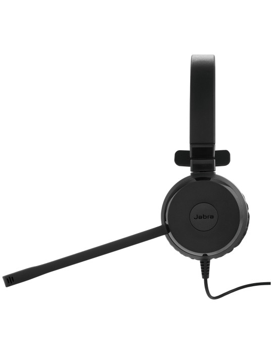 Jabra Evolve 20 SE Headset Kabel Huvudband Kontor callcenter USB Type-C   USB Type-A Svart