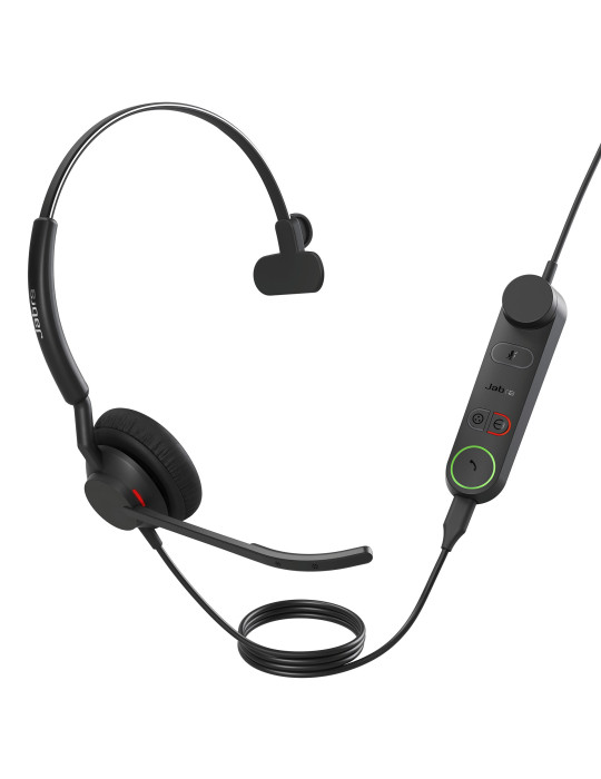 Jabra Engage 50 II Headset Kabel Huvudband Kontor callcenter USB Type-C Svart