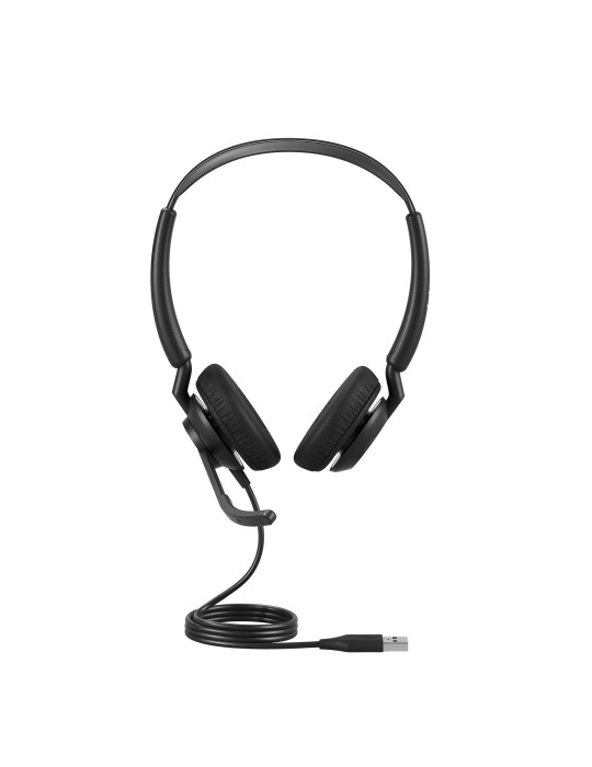 Jabra Engage 50 II Headset Kabel Huvudband Kontor callcenter USB Type-A Svart