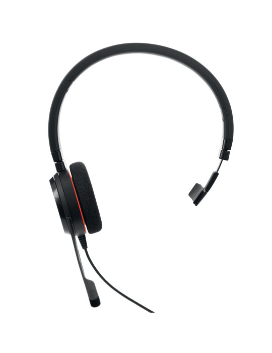Jabra Evolve 20 Headset Kabel Huvudband Kontor callcenter USB Type-C   USB Type-A Svart
