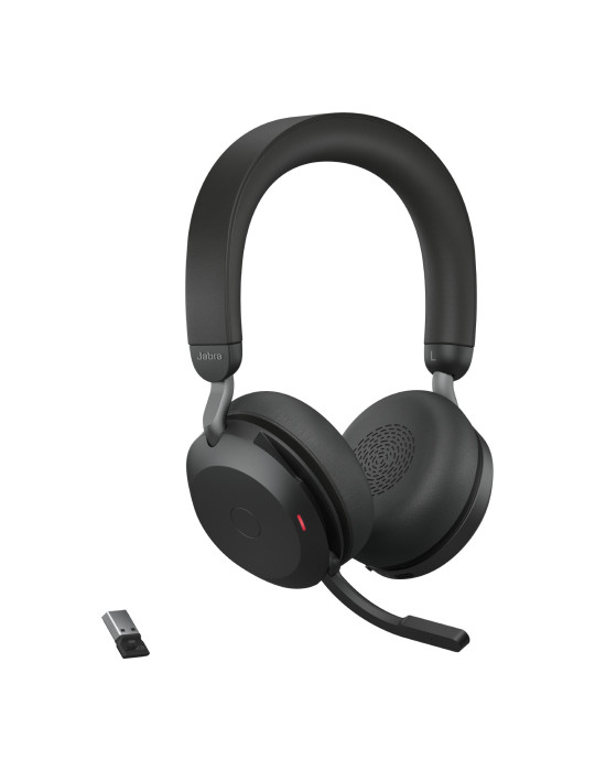 Jabra Evolve2 75 Headset Trådlös Huvudband Kontor callcenter Bluetooth Svart