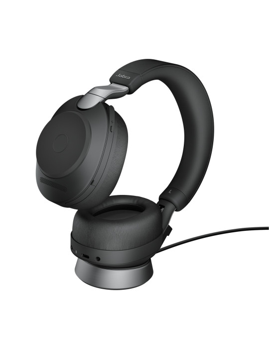 Jabra Evolve2 85 Headset Kabel & Trådlös Huvudband Kontor callcenter USB Type-A Bluetooth Svart
