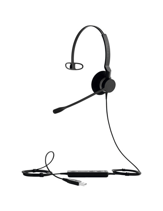 Jabra 2393-829-109 kuulokkeet ja kuulokemikrofoni Langallinen Pääpanta Toimisto puhelukeskus USB A-tyyppi musta