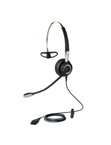 Jabra BIZ 2400 II Kuulokkeet Langallinen Niskanauha, Ear-hook, Pääpanta Toimisto puhelukeskus musta, Hopea