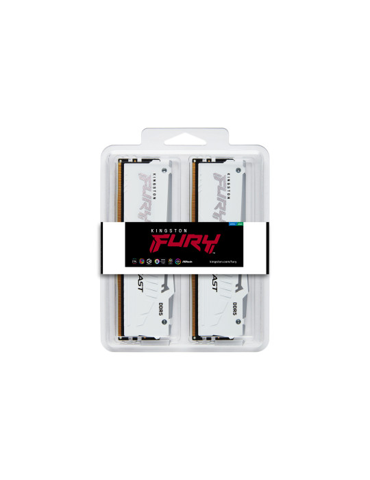Kingston Technology FURY Beast RGB memory module 128 GB 4 x 32 GB DDR5 5600 MT s