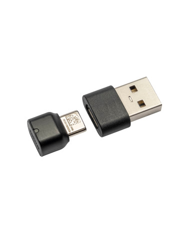 Jabra 14208-38 kaapelin sukupuolenvaihtaja USB C USB A musta