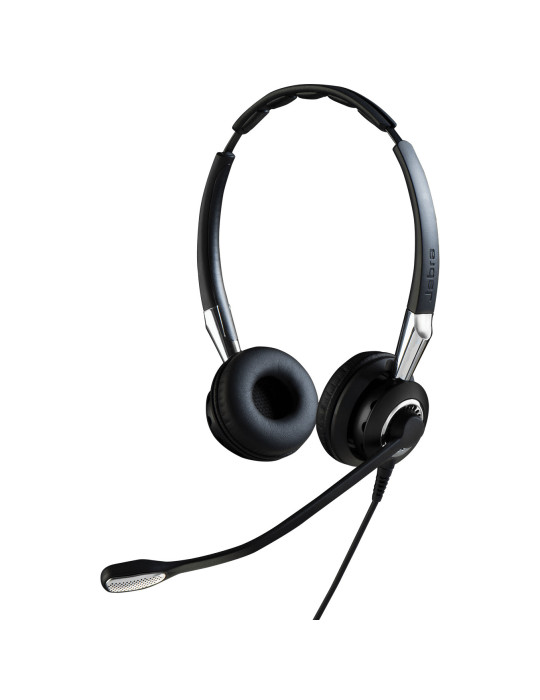 Jabra BIZ 2400 II Kuulokkeet Langallinen Pääpanta Toimisto puhelukeskus musta, Hopea