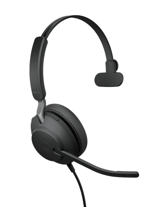 Jabra Evolve2 40 SE Kuulokkeet Langallinen Pääpanta Toimisto puhelukeskus USB Type-C   USB Type-A musta