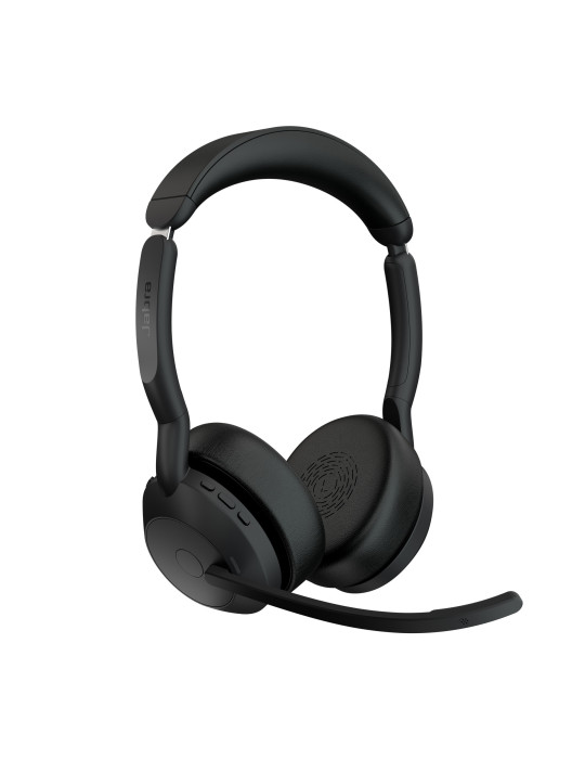 Jabra Evolve2 55 Kuulokkeet Langallinen & langaton Pääpanta Toimisto puhelukeskus Bluetooth Latausteline musta