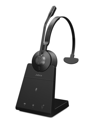 Jabra Engage 45 SE Headset Trådlös Huvudband Kontor callcenter Svart